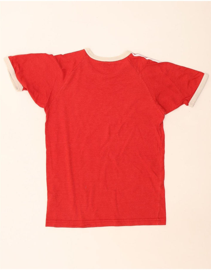 ADIDAS Camiseta Hombre Top Small Rojo Algodón