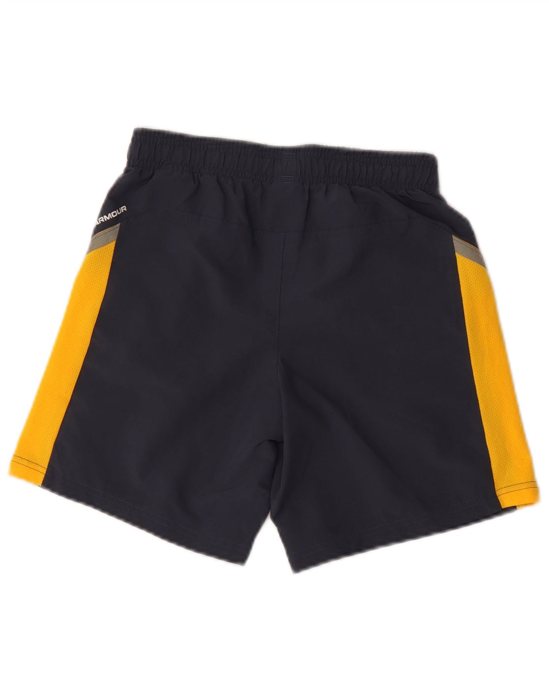 Under Armour Pantalones cortos deportivos para niños 9-10 años Mediano Azul marino Colorblock