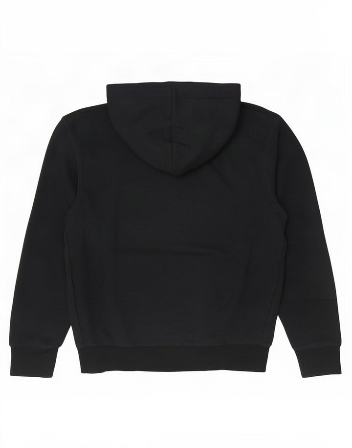 Nike Brooklyn Nets Graphic Sudadera con capucha para hombre, talla pequeña, algodón negro