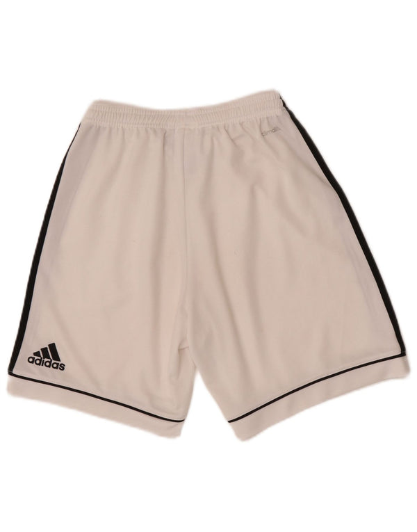 Pantalones cortos deportivos Adidas para hombre XS W26 L7 Blanco Poliéster