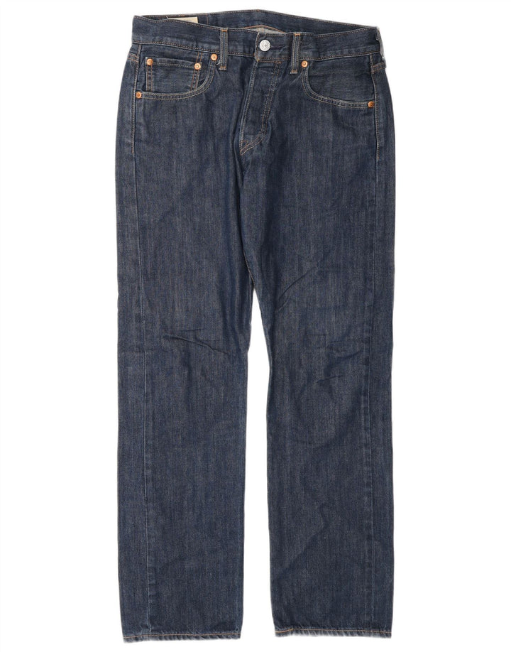Levi's Hombre 501 Vaqueros Rectos W31 L30 Algodón Azul