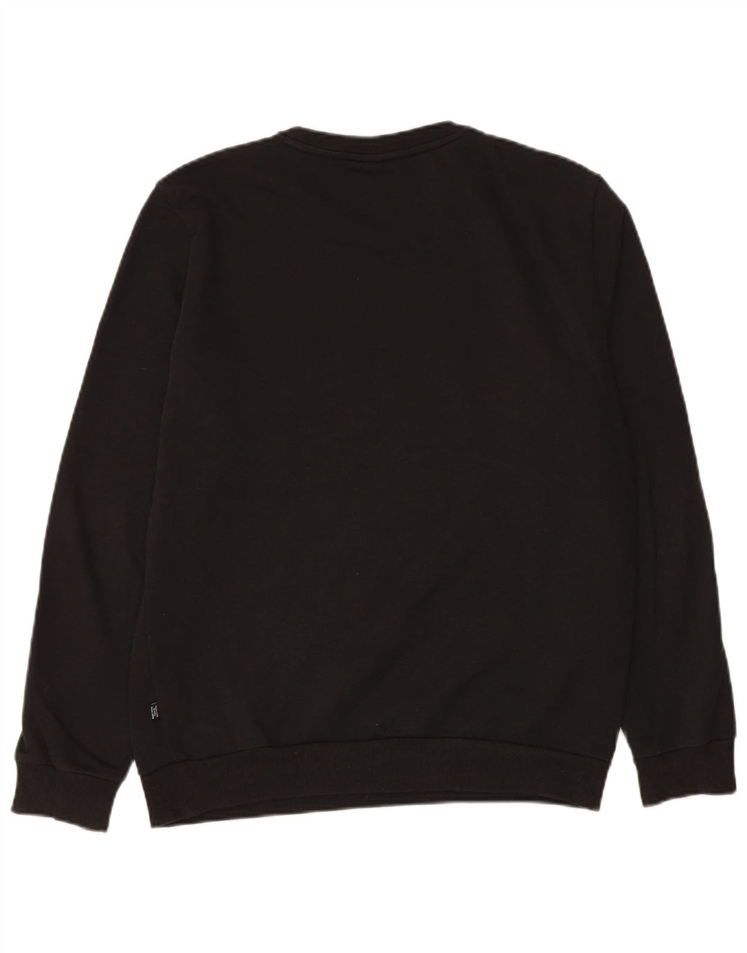 Puma Hombre Sudadera Jumper Pequeño Algodón Negro