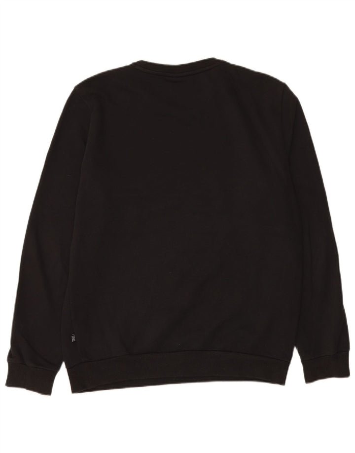 Puma Hombre Sudadera Jumper Pequeño Algodón Negro