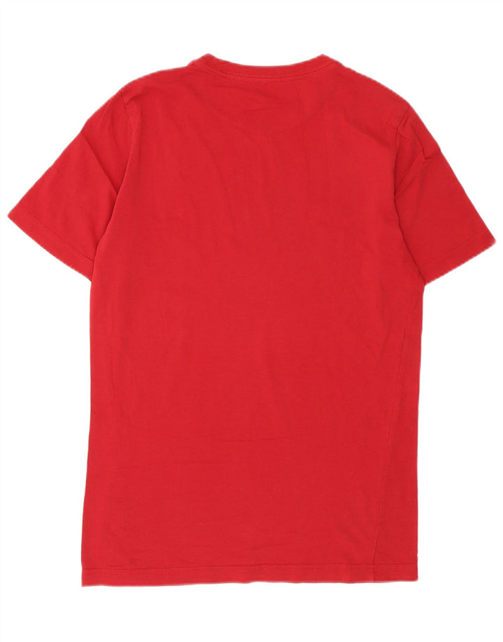 Puma Camiseta gráfica AC Milan para hombre, talla pequeña, color rojo