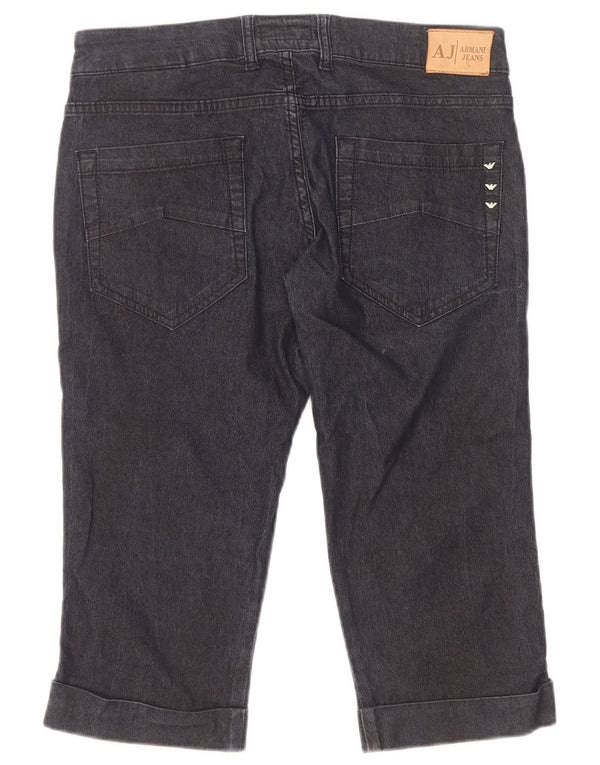 Armani Bermudas Vaqueras Mujer W29 L18 Algodón Azul Marino
