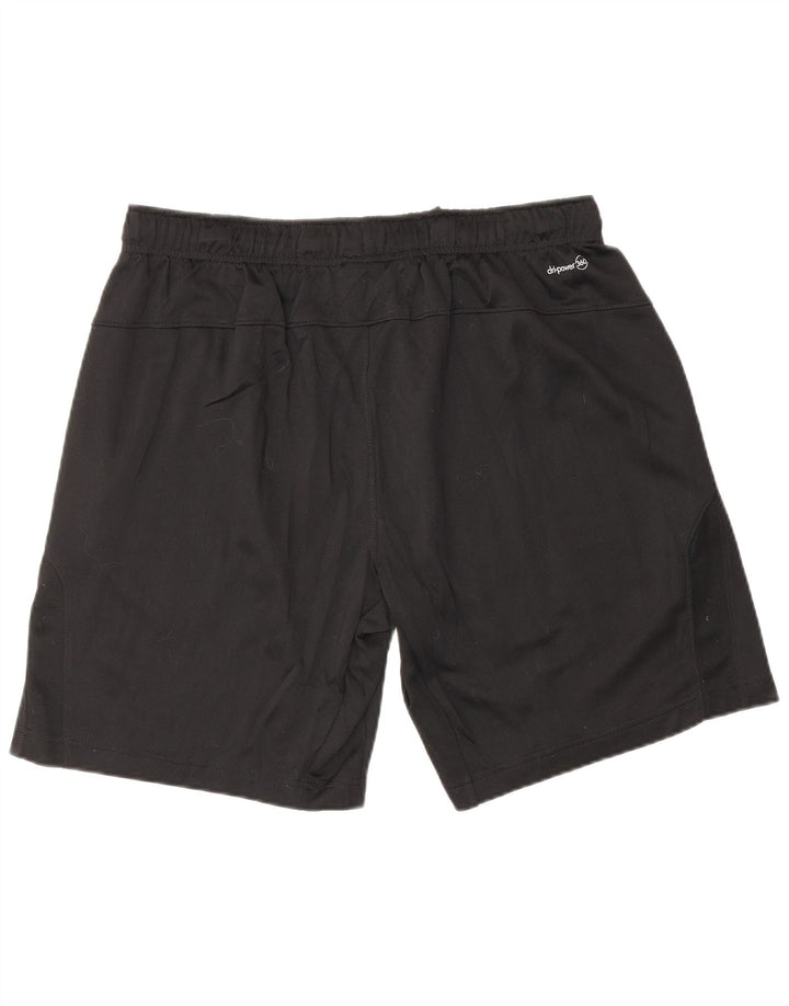 Russell Athletic - Pantalones cortos deportivos para hombre (poliéster), color negro