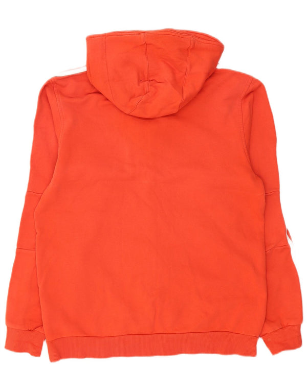 Adidas Hombre Graphic Zip Sudadera Con Capucha Suéter Medio Rojo Algodón