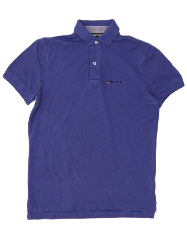 TOMMY HILFIGER Polo para hombre Small Blue Cotton