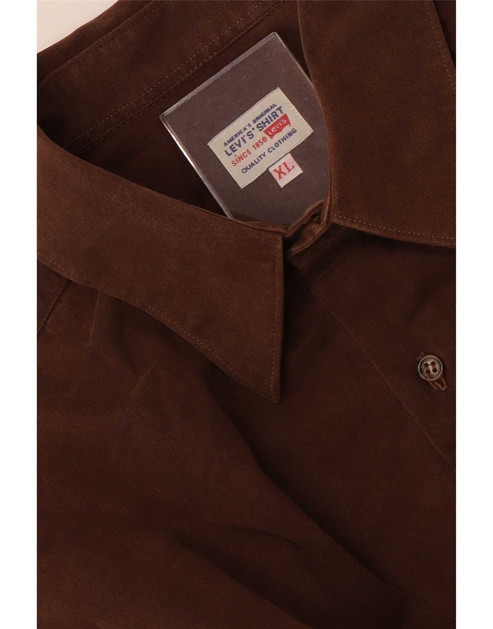 Camisa Levi's Hombre XL Marrón