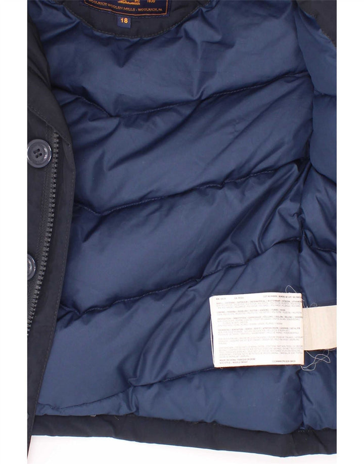 Woolrich Chaqueta Acolchada Bebé Niño 12-18 Meses Azul Marino Poliéster