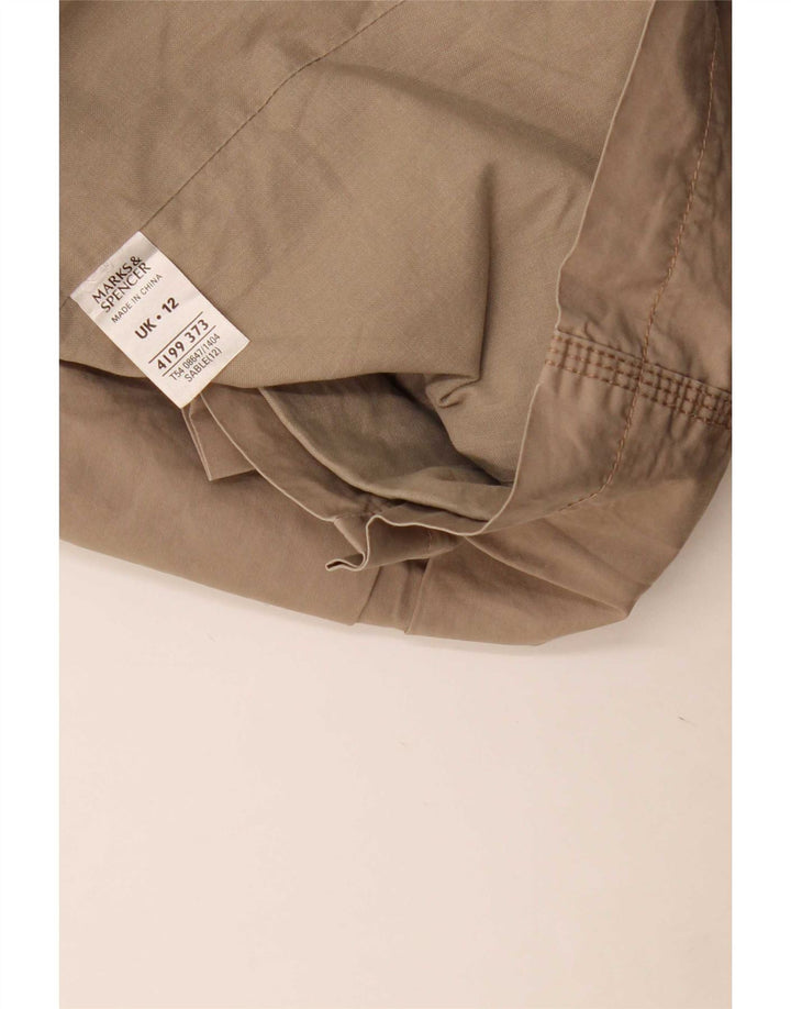 Marks & Spencer Chaqueta militar de doble botonadura para mujer UK 42 Medium Beige
