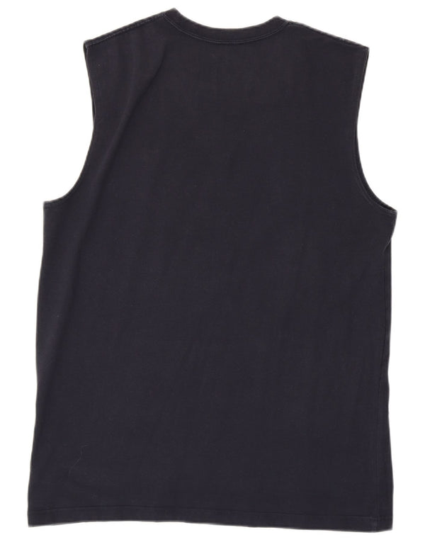 Nike Camiseta sin mangas para hombre UK 46/48 XL Azul marino