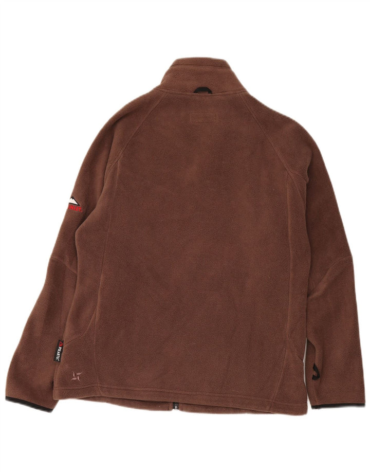 McKinley Chaqueta polar para mujer UK 46 Grande Poliéster marrón
