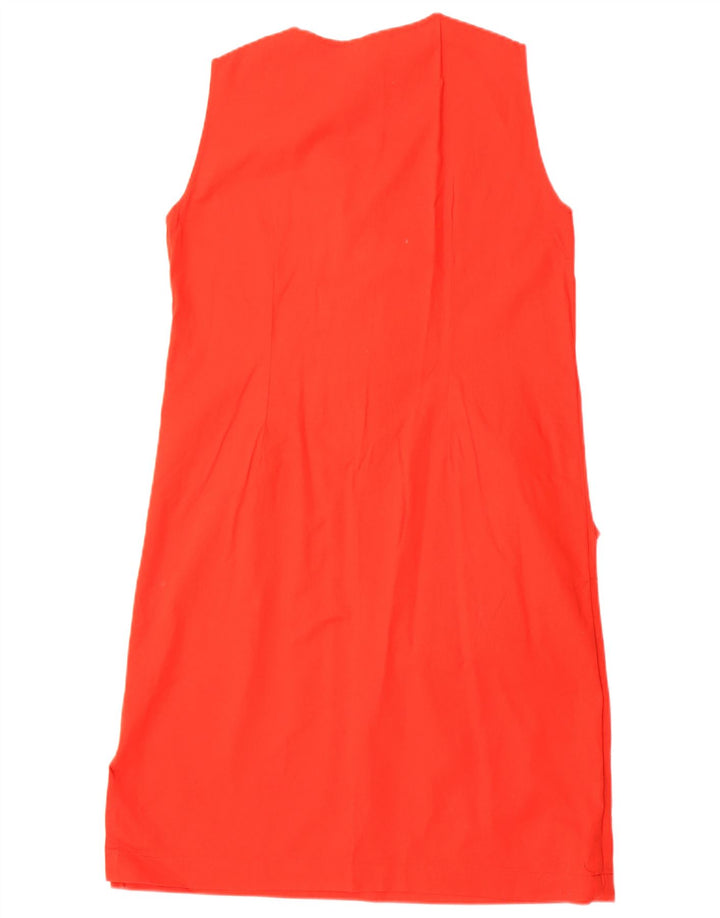 Luisa Spagnoli Vestido recto sin mangas para mujer UK 12 Medium Red