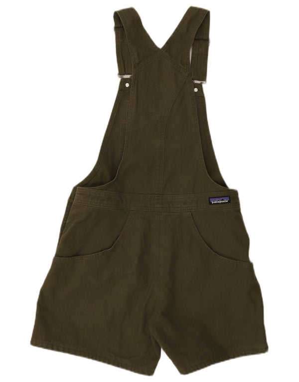 Patagonia Mujer Dungarees Chino Shorts XS W32 Caqui Algodón