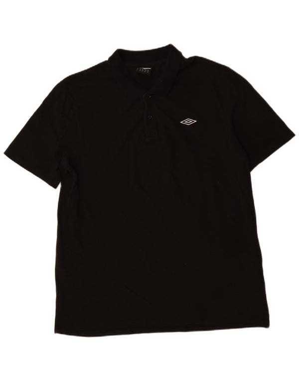 UMBRO Polo Hombre 2XL Algodón Negro