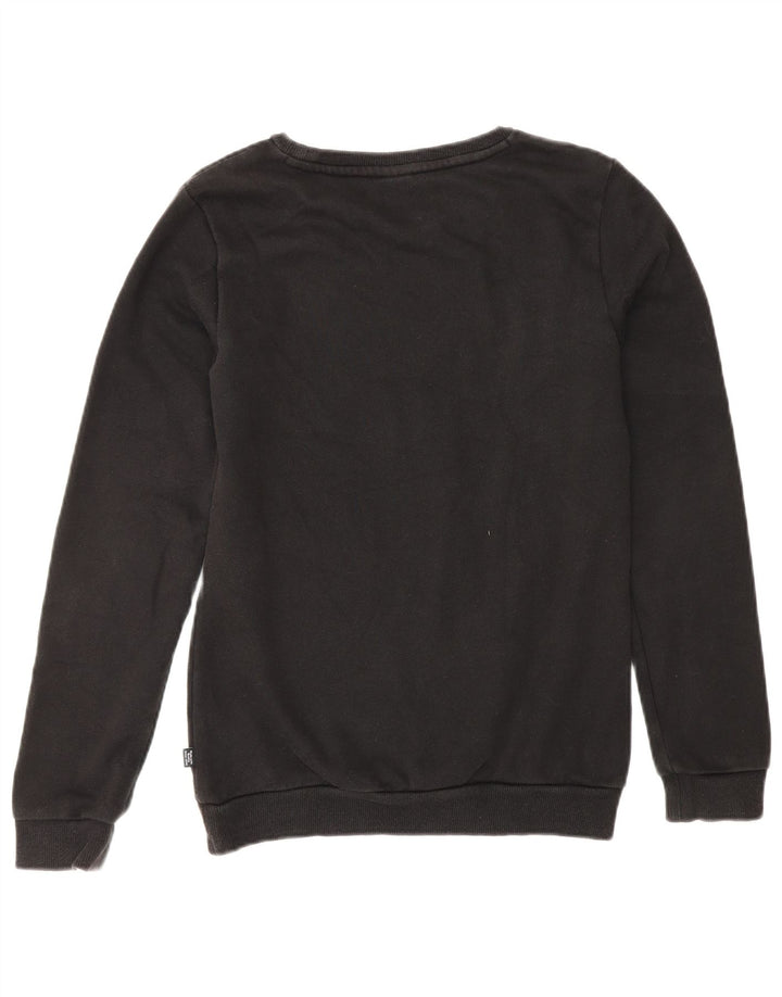 PUMA Sudadera con gráfico para niños 13-14 años Algodón Negro