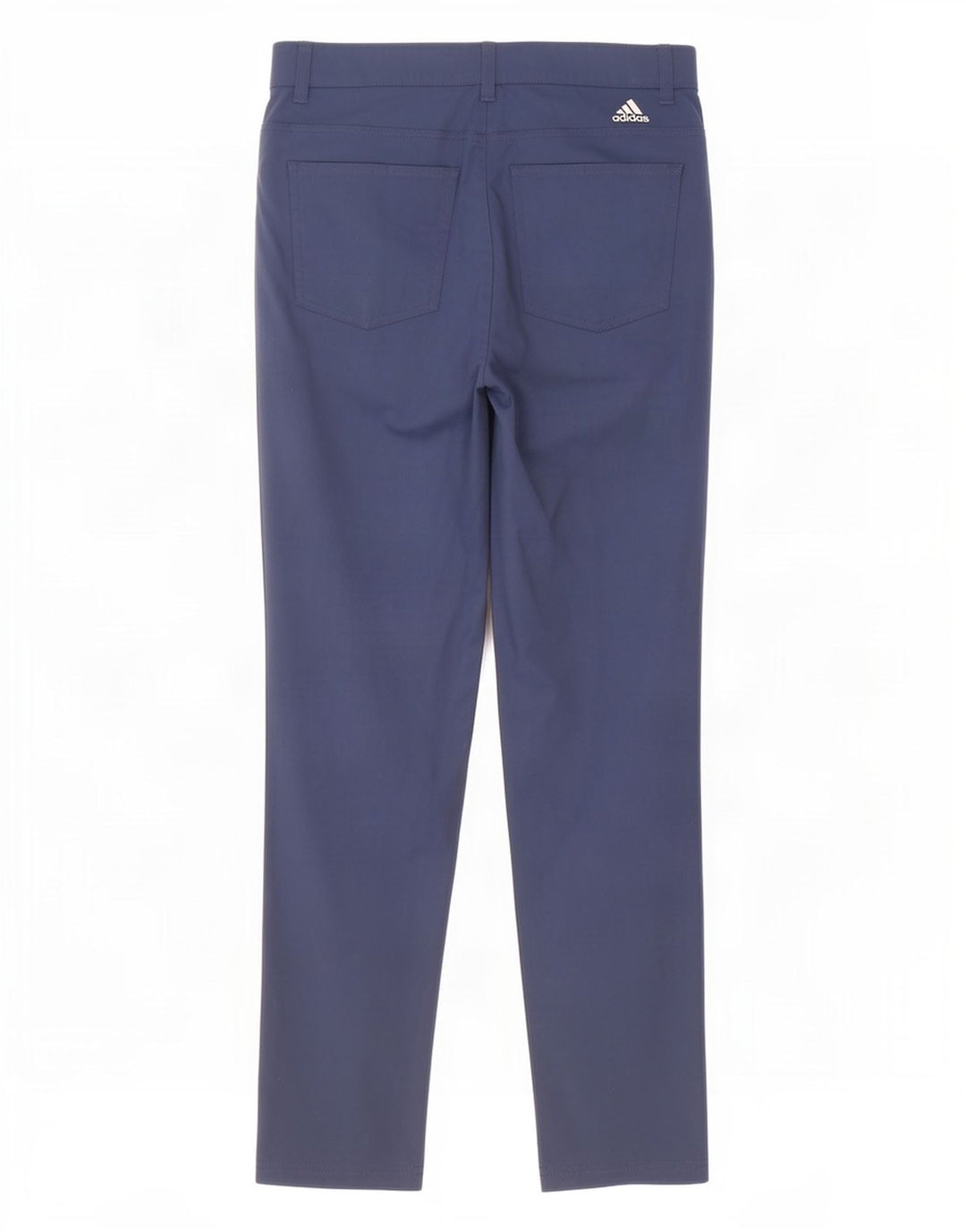 Pantalón Adidas Hombre Slim Casual W32 L30 Poliamida Azul