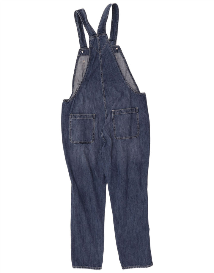 Gap Mujer Peto Slim Jeans Medium W36 L26 Algodón Azul
