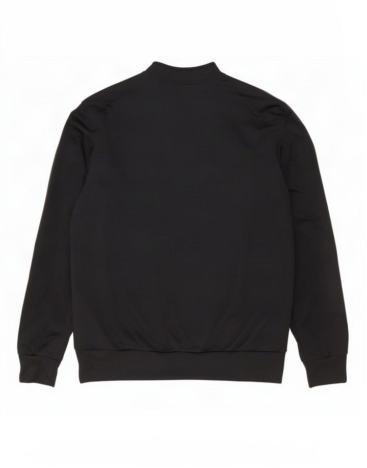 Adidas Hombre Chándal Top Chaqueta XL Negro Poliéster