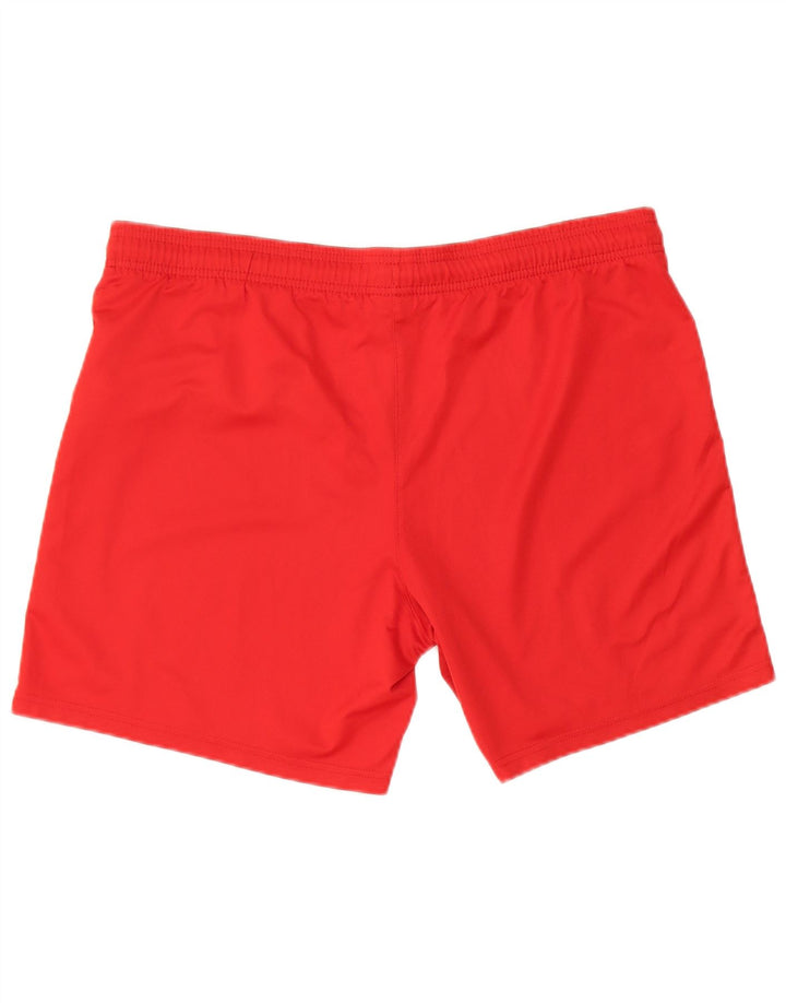 Pantalones cortos deportivos Nike Dri Fit para hombre Poliéster rojo mediano
