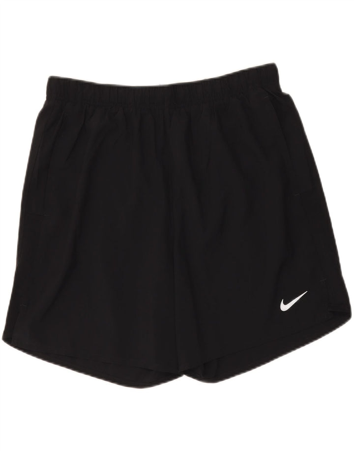 Nike Dri Fit - Pantalones cortos deportivos para hombre (poliéster), color negro