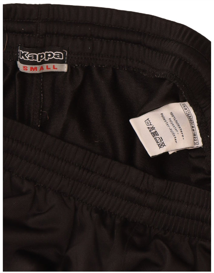 Kappa Hombre Pantalones De Chándal Joggers Small Negro Poliéster