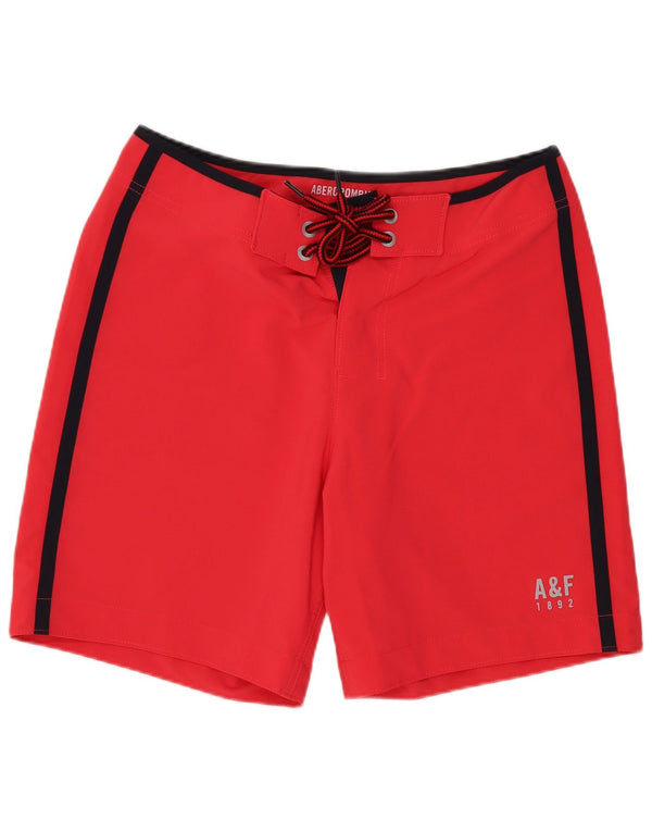 Abercrombie & Fitch Bañador Corto Hombre Pequeño Poliéster Rosa