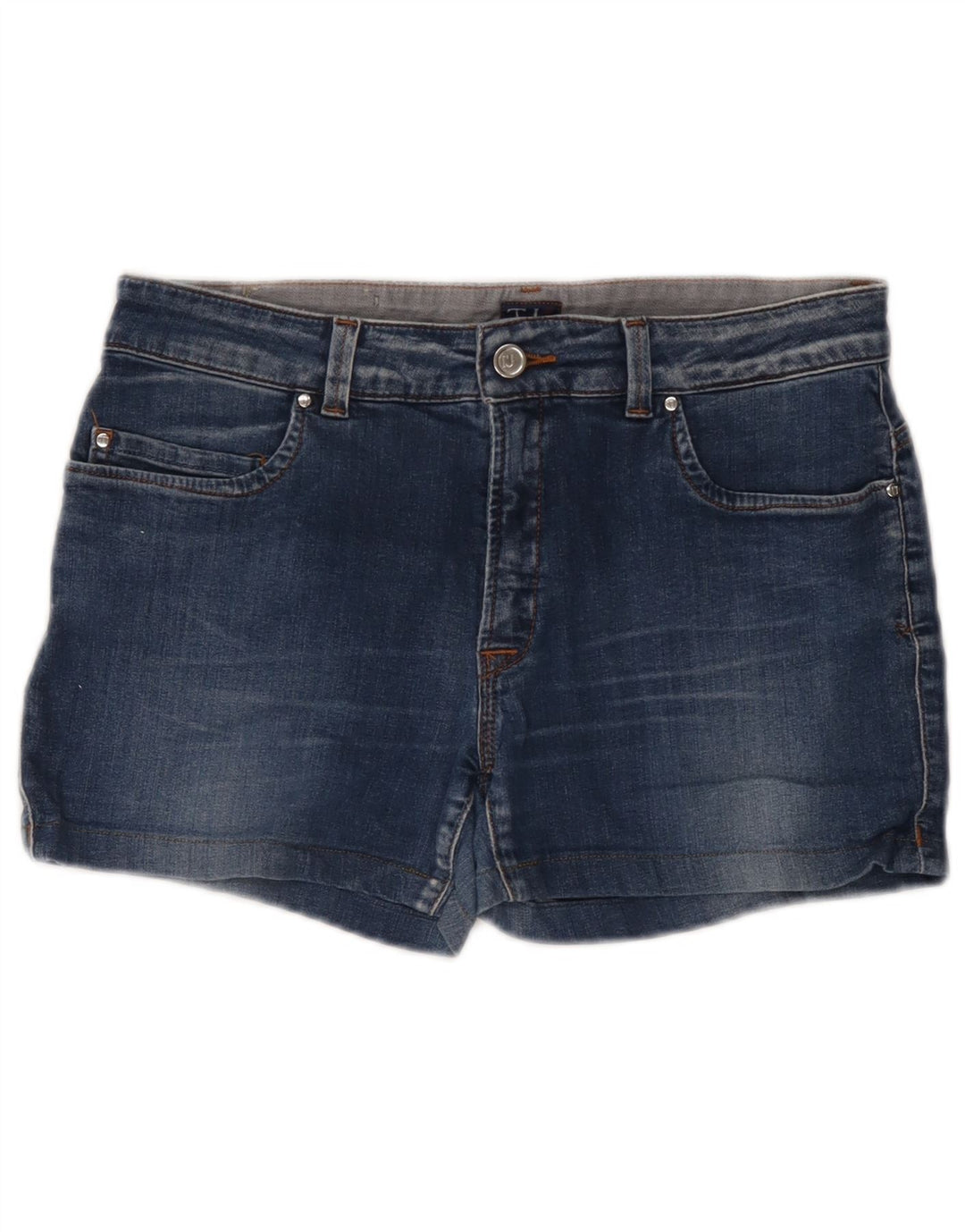 Shorts Vaqueros Trussardi Mujer W34 Large Azul Marino