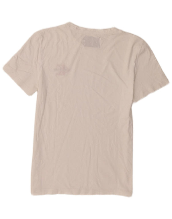 Calvin Klein Jeans Camiseta para mujer Top UK 6 XS Blanco