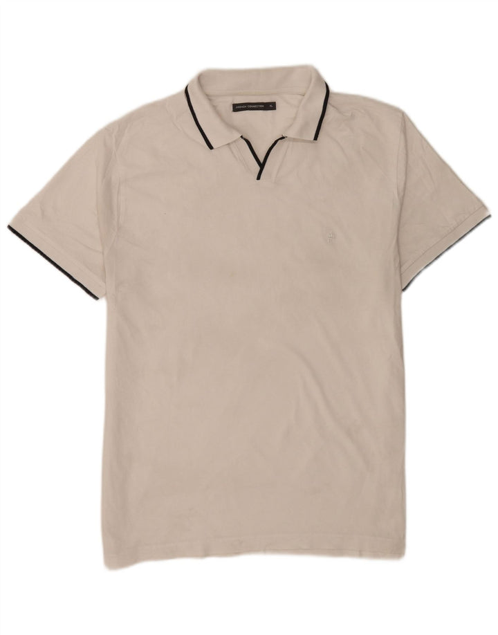 French Connection Polo Hombre XL Blanco