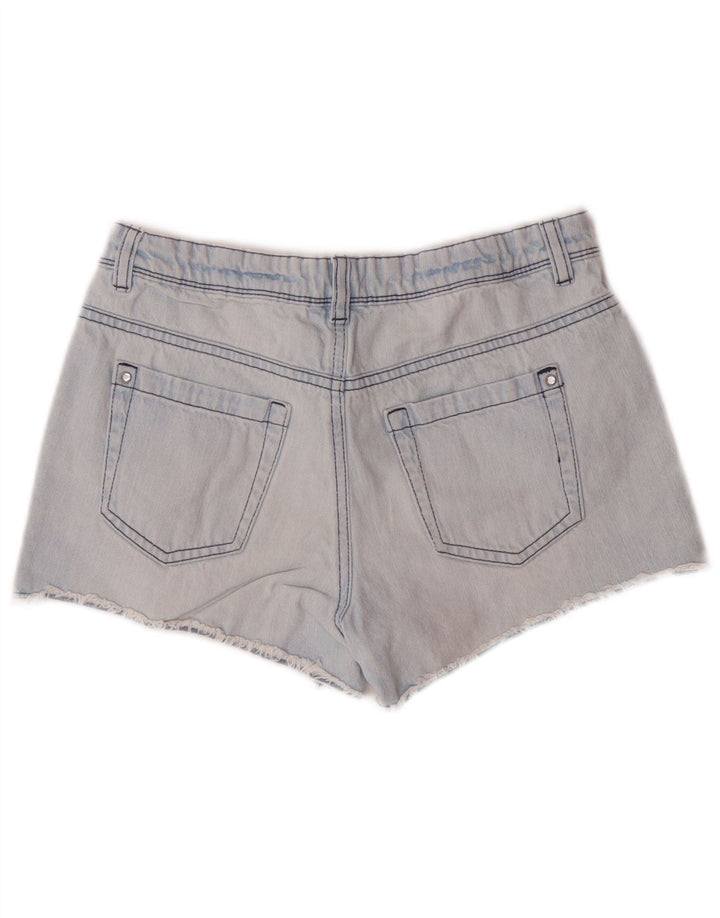 BENETTON Shorts Vaqueros Niña 11-12 Años 2XL W26 Azul Algodón