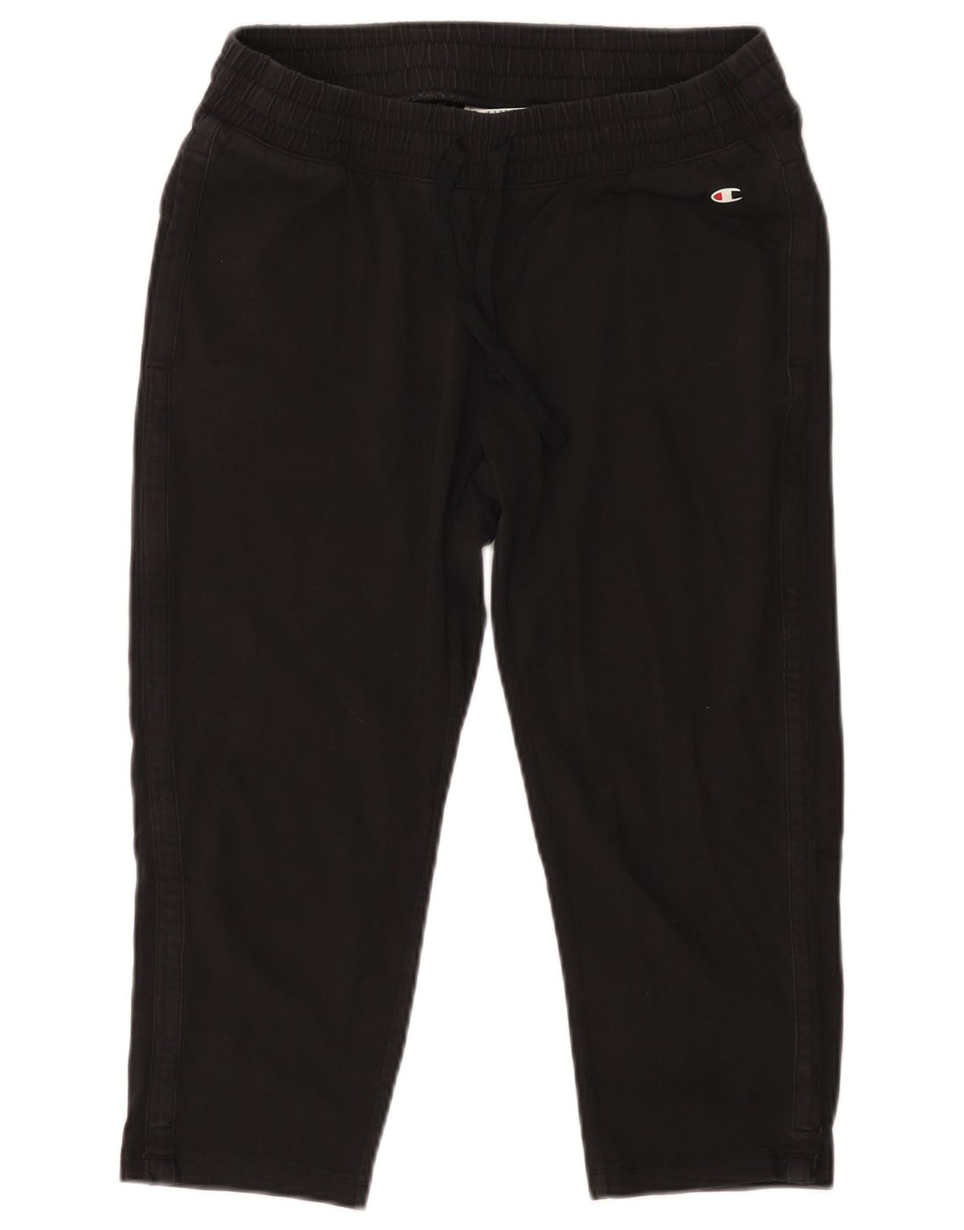 CHAMPION Pantalones Capri de Chándal para Mujer UK 18 XL Algodón Negro