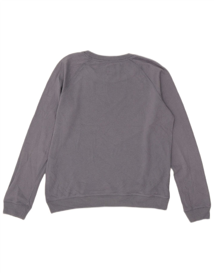 Jack Wills Sudadera extragrande para mujer, talla 10, color azul pequeño