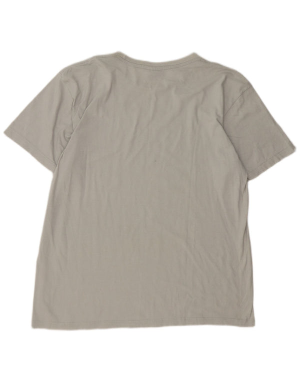 Champion Camiseta gráfica para hombre Top XL Algodón gris