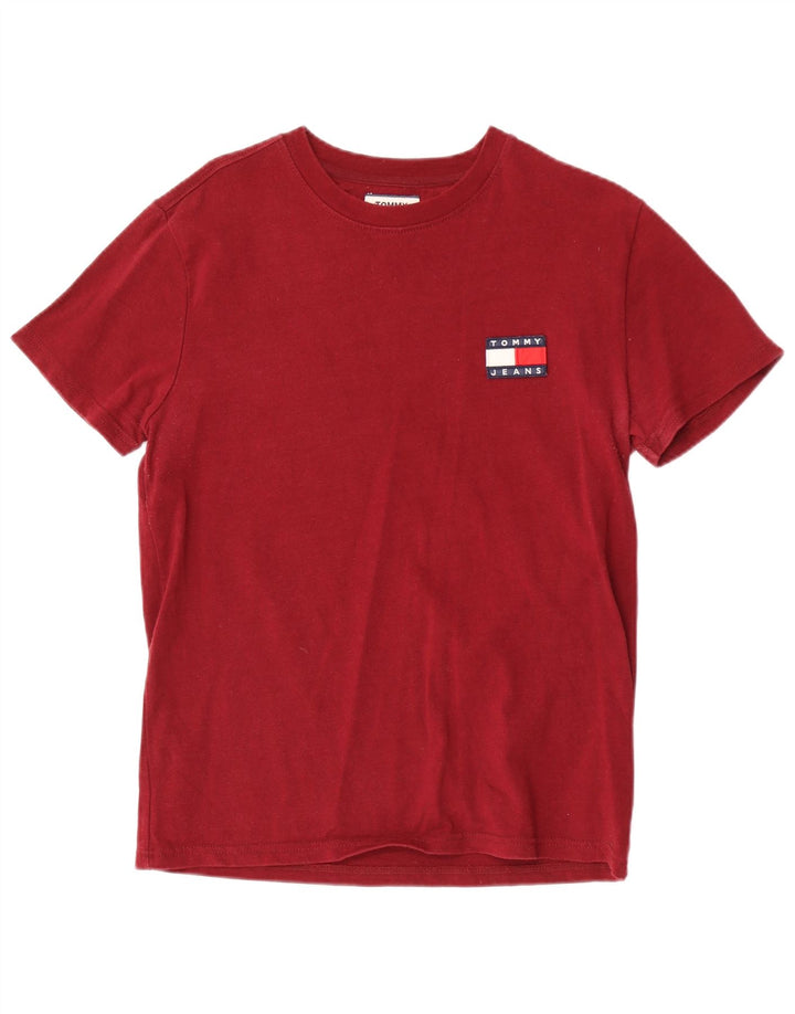 Tommy Hilfiger Camiseta para Hombre Top Small Granate Algodón