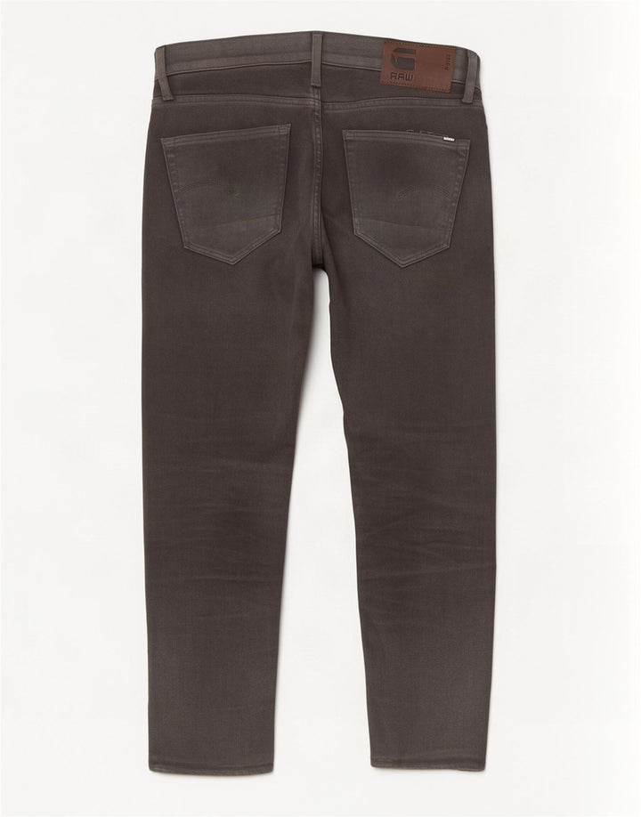 Vaqueros ajustados para hombre G-Star W32 L25 Algodón gris