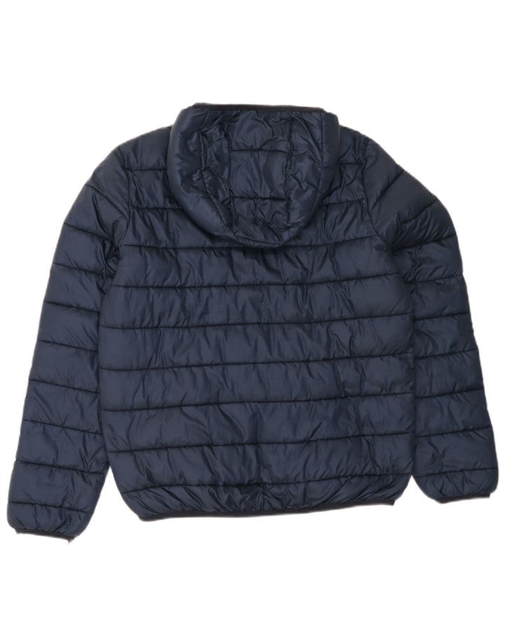 Champion Chaqueta acolchada con capucha para niño 15-16 años 2XL Azul marino Poliéster