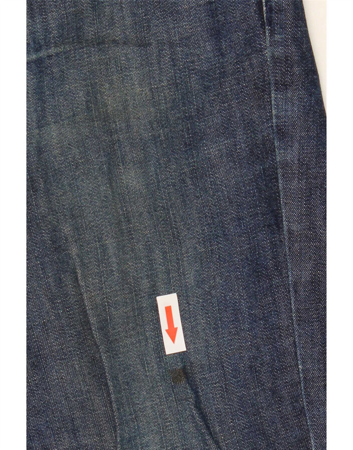 Vaqueros Armani Mujer Rectos W36 L26 Azul Marino Algodón