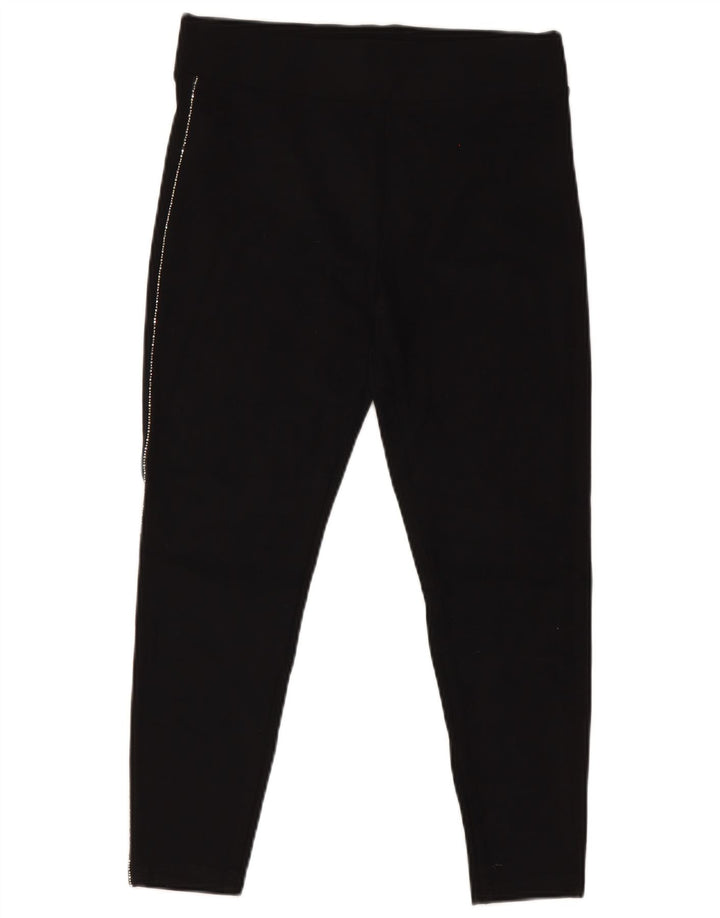 Marks & Spencer Leggings para mujer UK 12 Medium Viscosa negra
