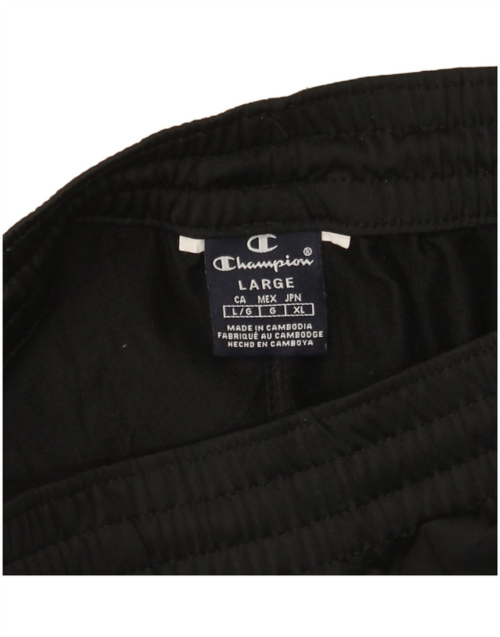 Champion Pantalones de Chándal para Mujer UK 44 Grande Negro