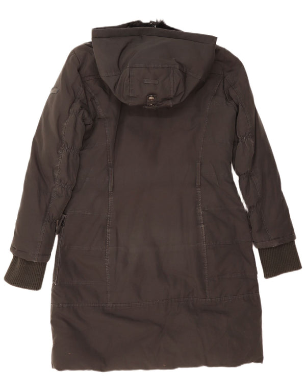 Abrigo acolchado con capucha para mujer Gas IT 44 Medium Black