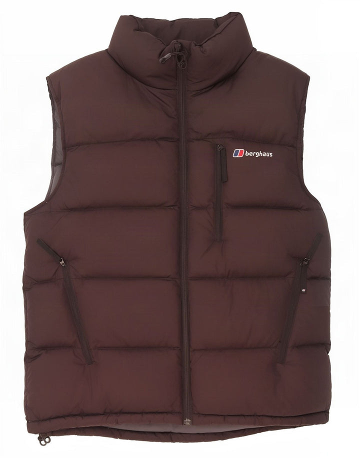 Berghaus Chaleco acolchado para hombre UK 36 Small Poliéster negro