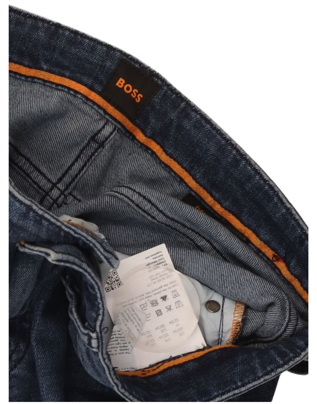 Vaqueros Hugo Boss Hombre Slim W32 L34 Algodón Azul