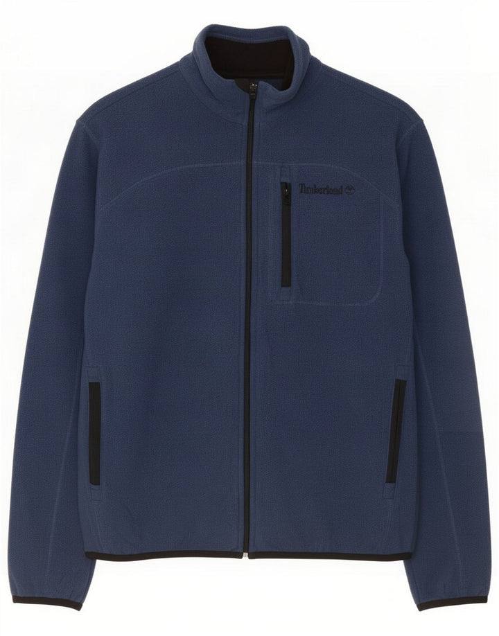 Timberland Chaqueta polar para hombre ES 36 Small Blue Poliéster