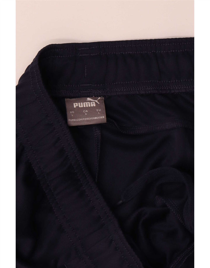 Pantalón De Chándal Puma Hombre Grande Azul Marino Poliéster