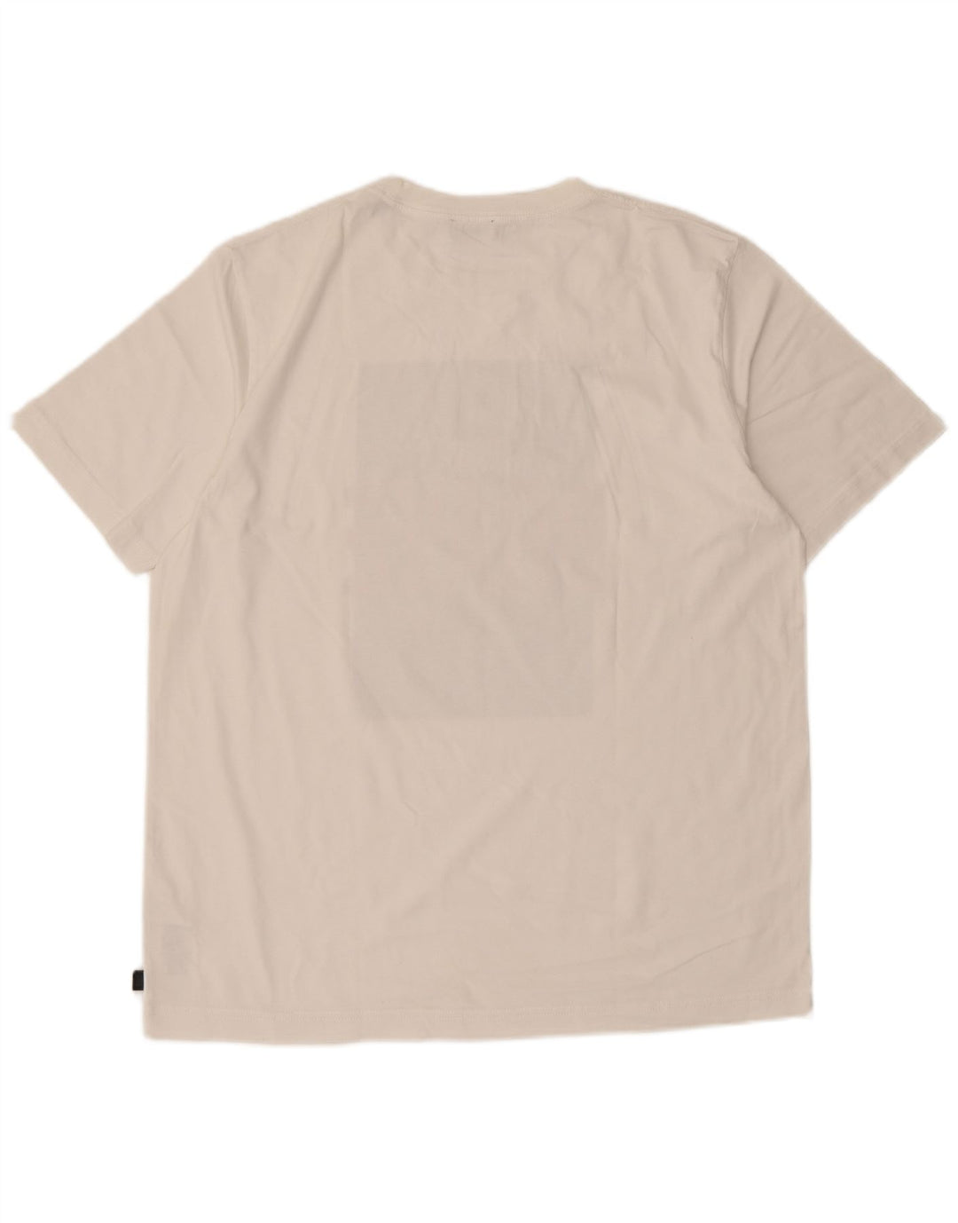 Diesel Hombre Camiseta Gráfica Top Grande Algodón Blanco