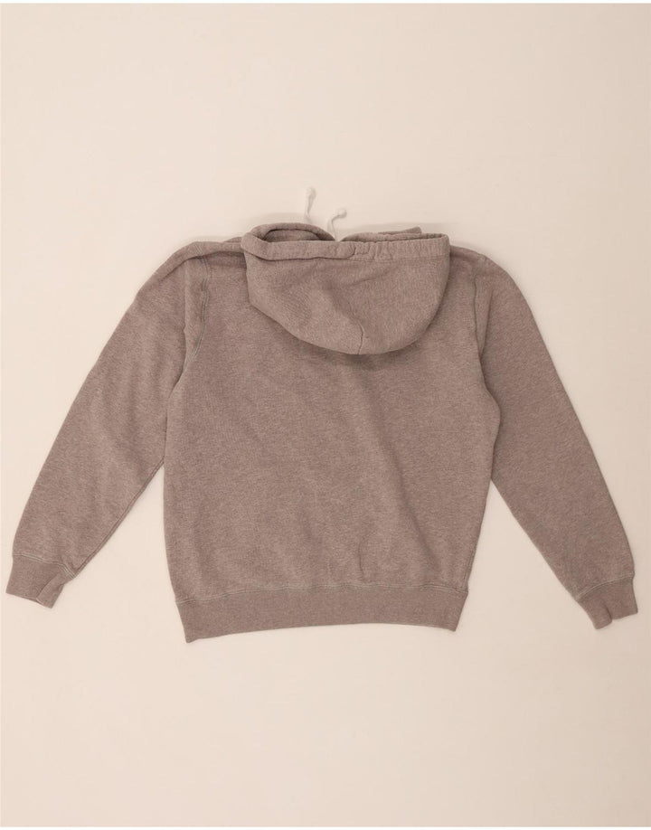 JACK WILLS Jersey con capucha extragrande gráfico para mujer UK 6 XS Algodón gris