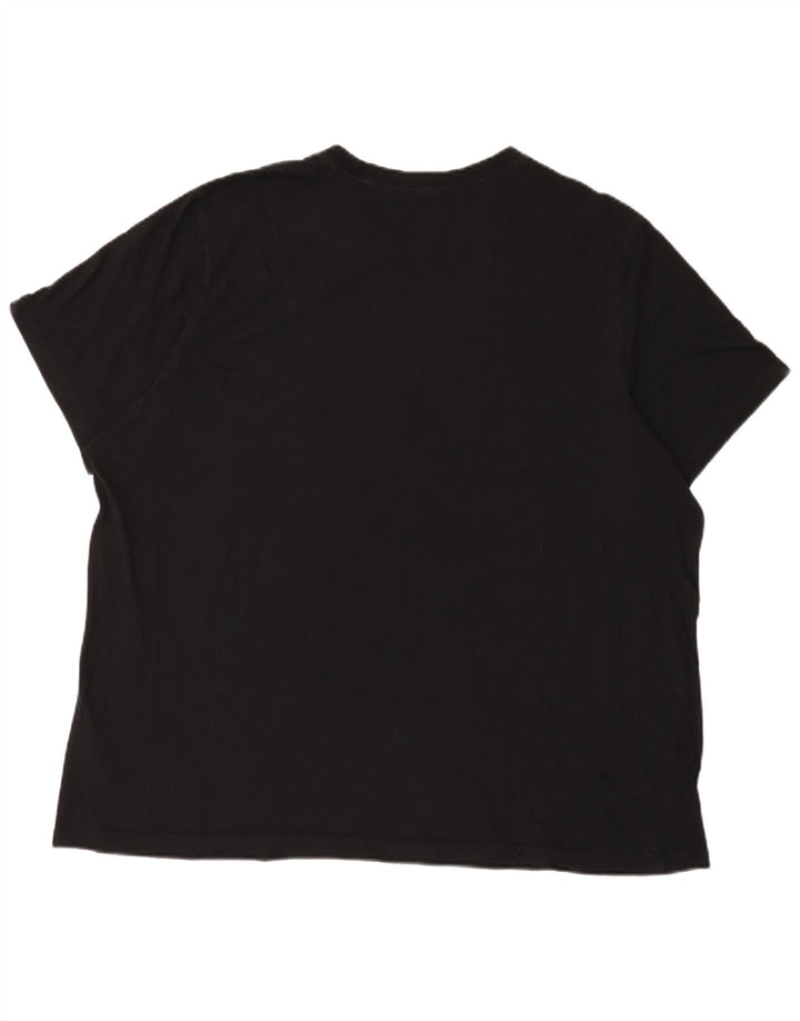 Camiseta Nike Hombre Top 3XL Algodón Negro