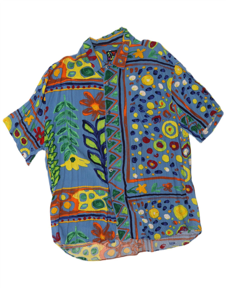 JAMS WORLD Camisa Manga Corta Hombre XL Multicolor Floral